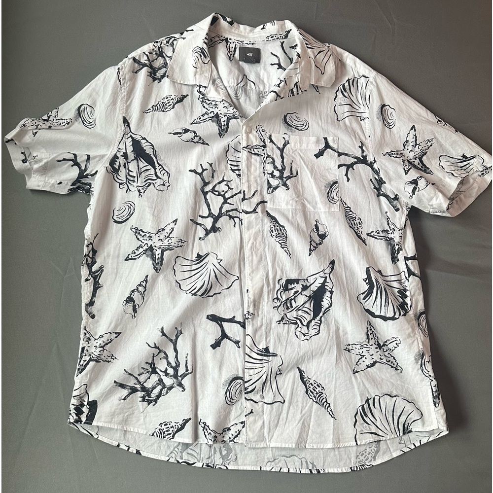 Men’s H&M Beach Patterned Shirt